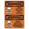 Signmission OSHA Poison Check MSDS Follow Safety Guidelines 10in X 7in Rigid Plastic, OS-WS-P-710-L-12765 OS-WS-P-710-L-12765 - alternate 1